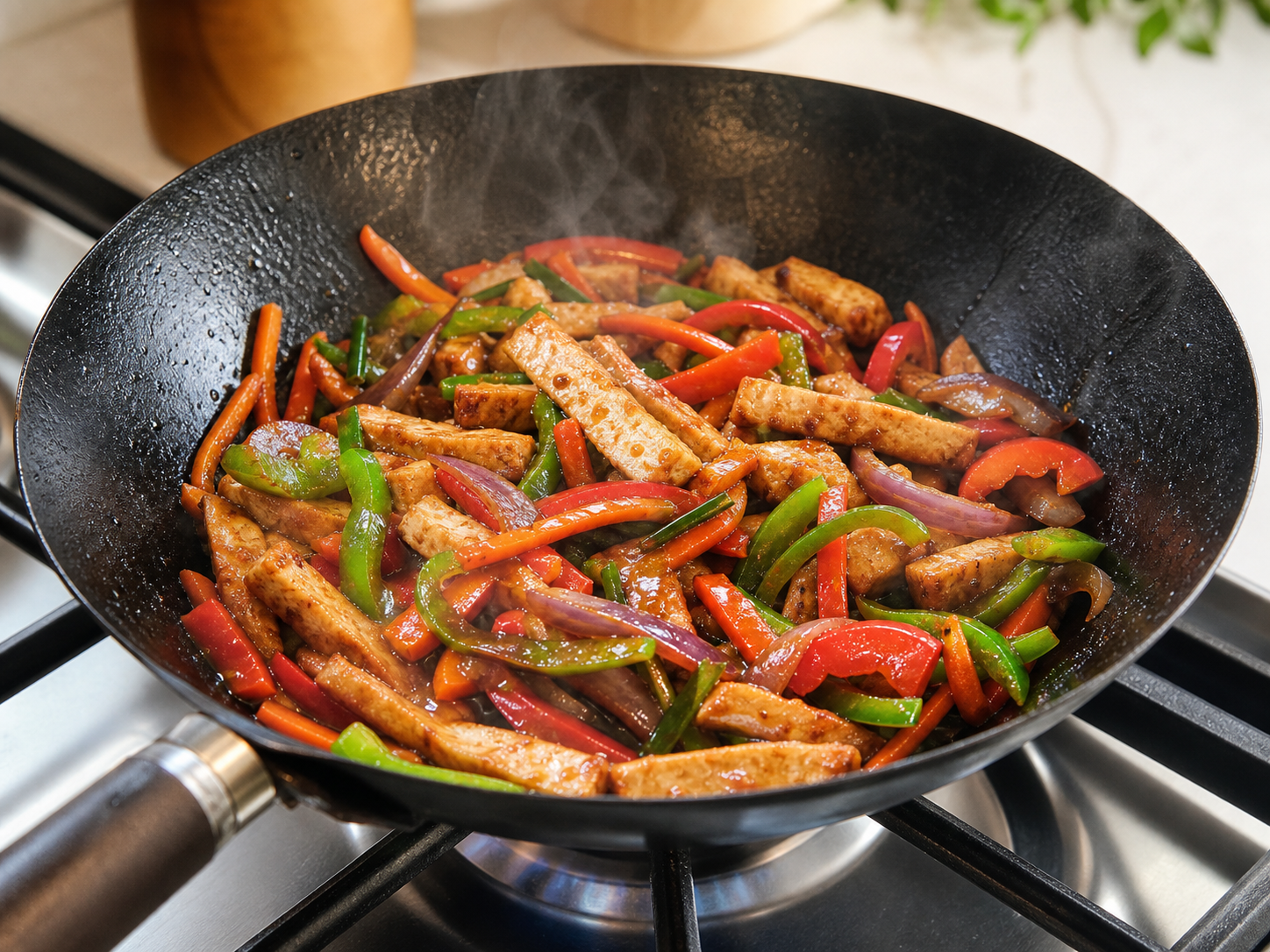 Cook the main ingredient first